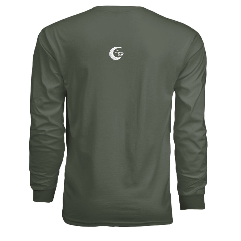 MILITARY GREEN - BACK