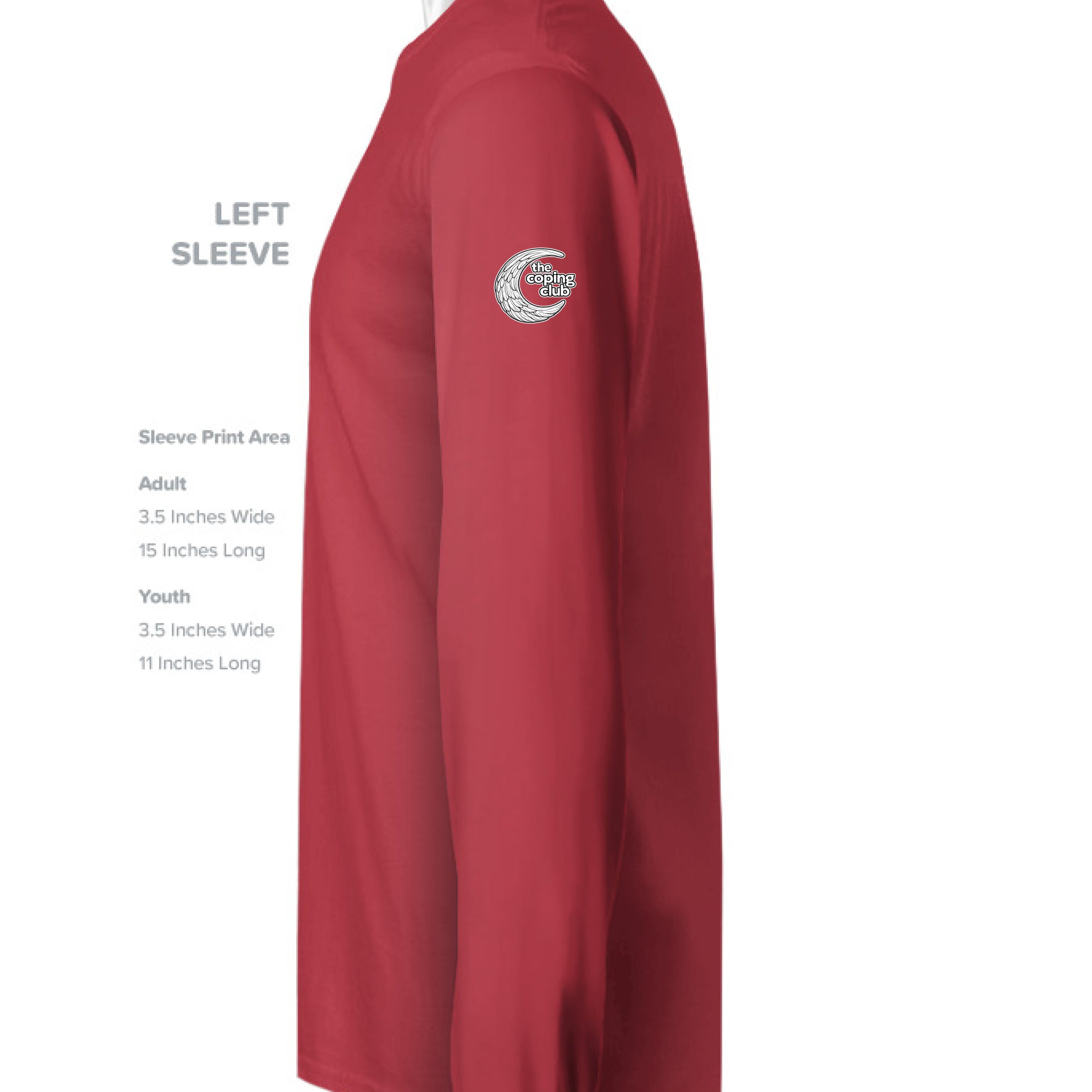 RED/ WHITE _600 - SLEEVE_LEFT