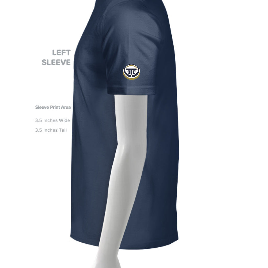 MID NVY/ WHT_410 - SLEEVE_LEFT