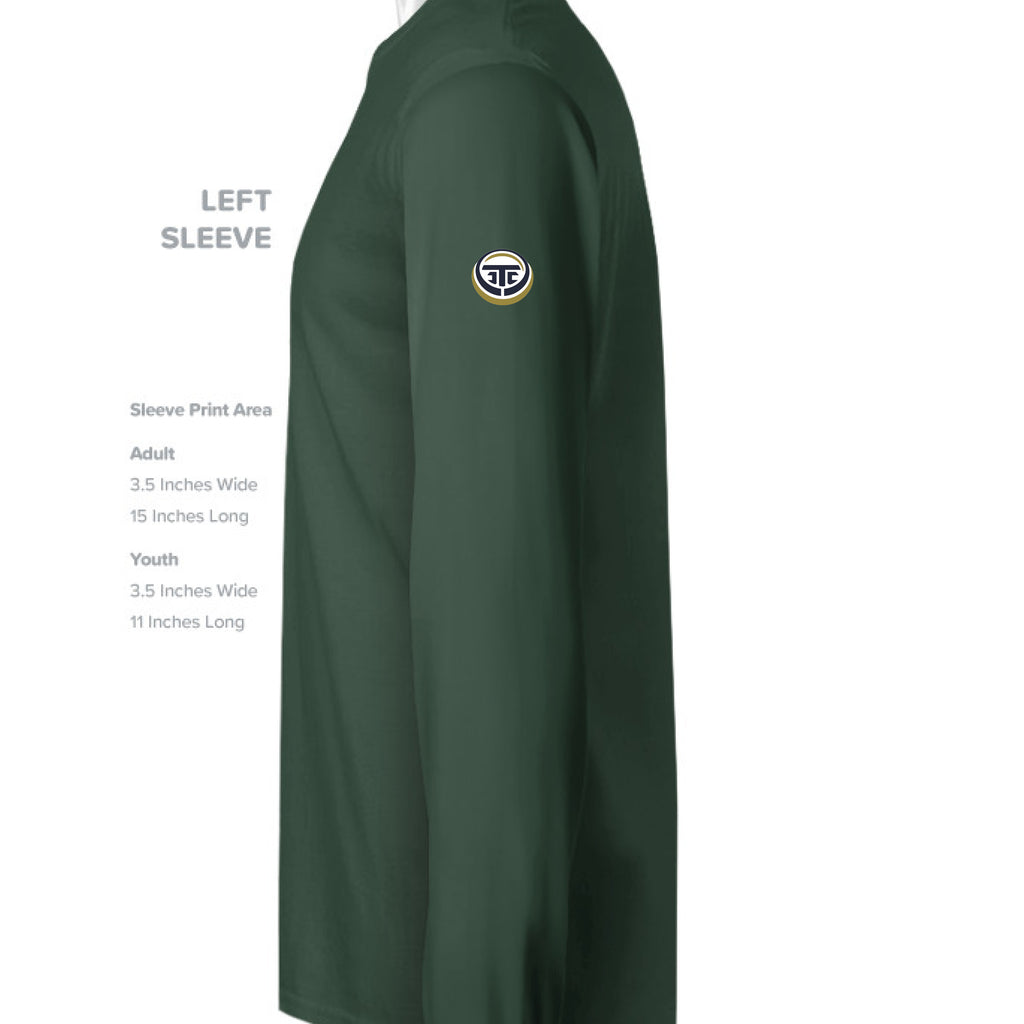 Forest Green/ White - SLEEVE_LEFT