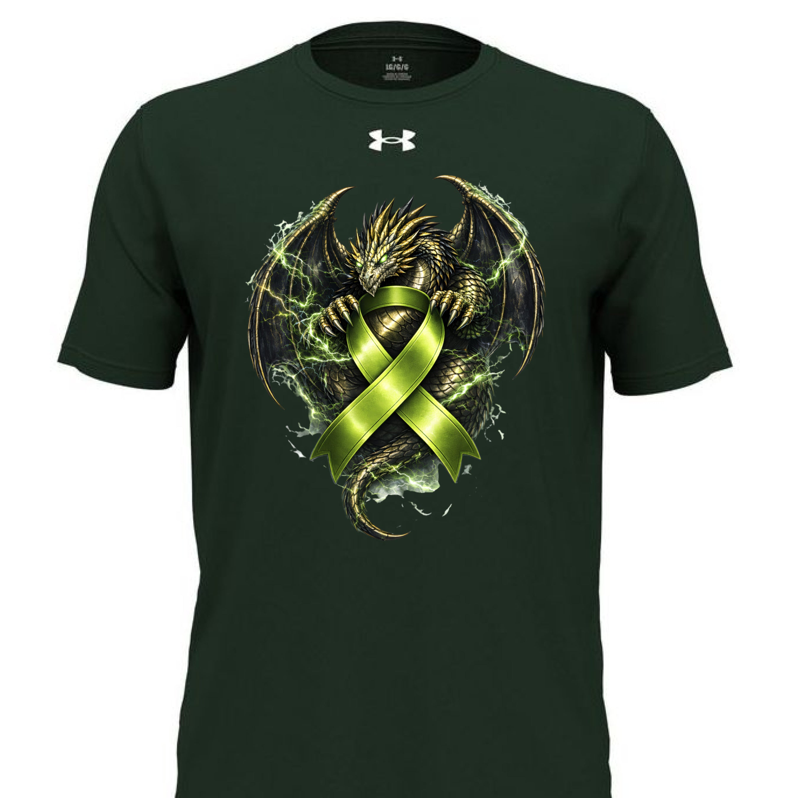 Forest Green/ White - FRONT