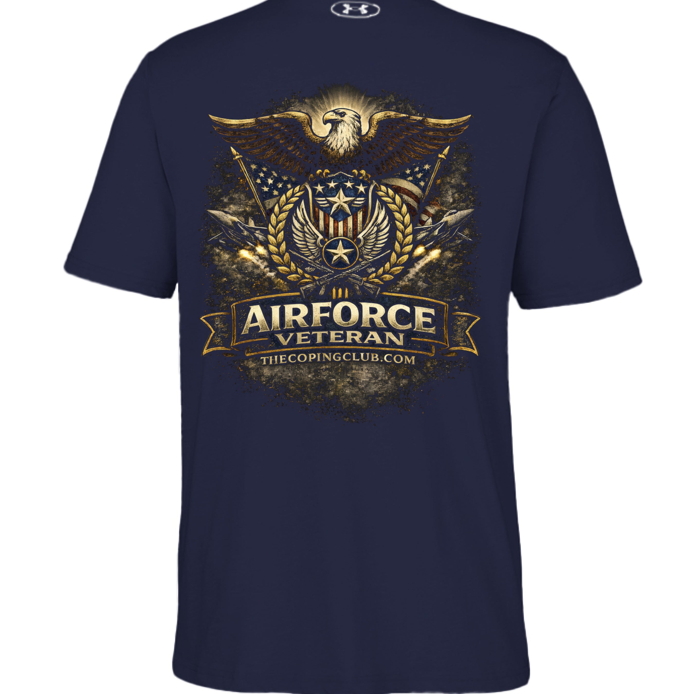 Midnight Navy/ White - BACK