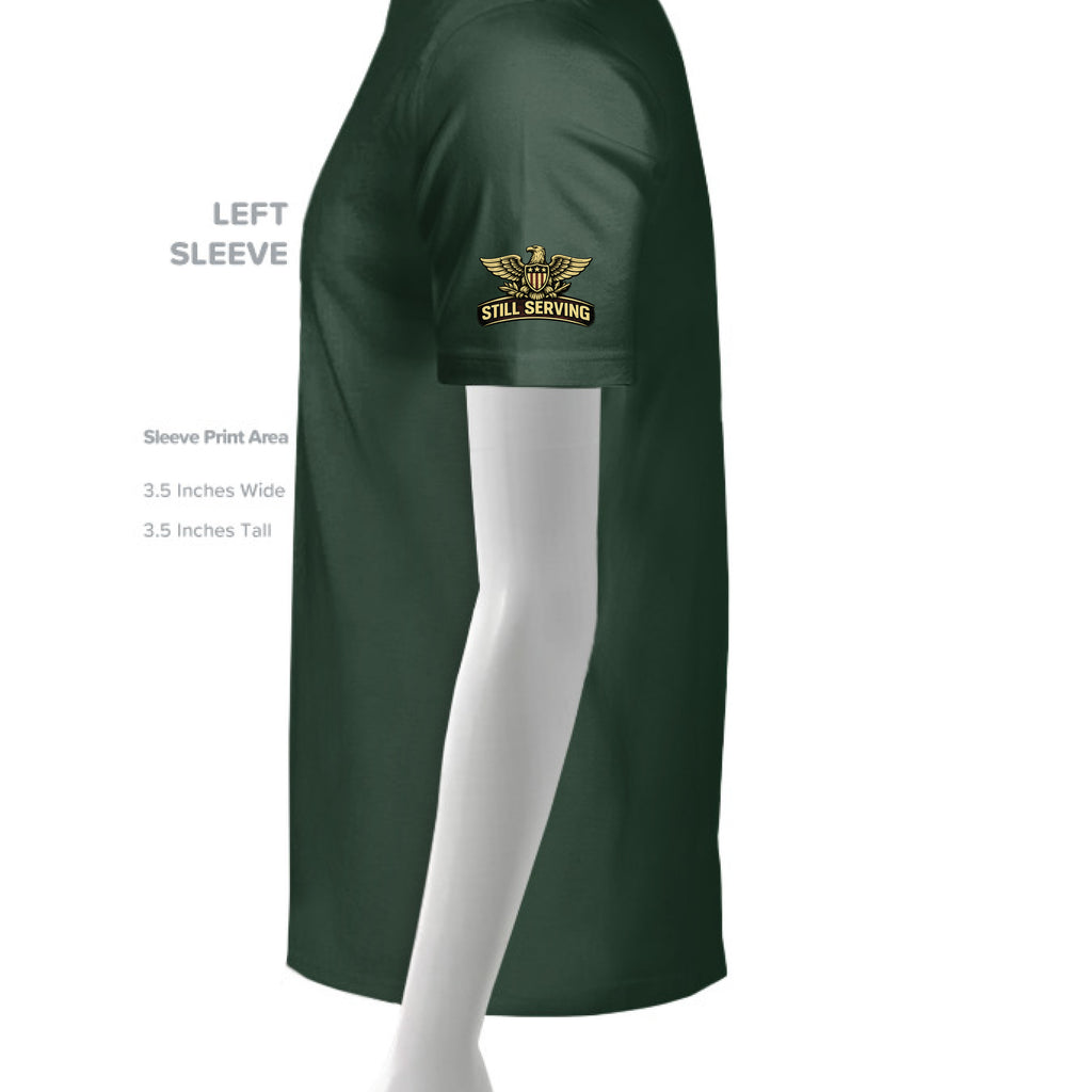 Forest Green/ White - SLEEVE_LEFT