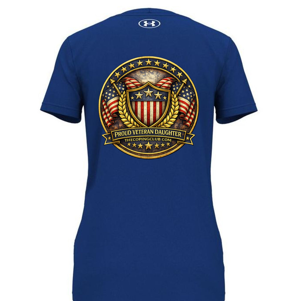 Royal/ White - BACK