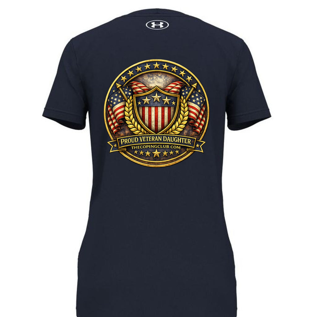 Midnight Navy/ White - BACK