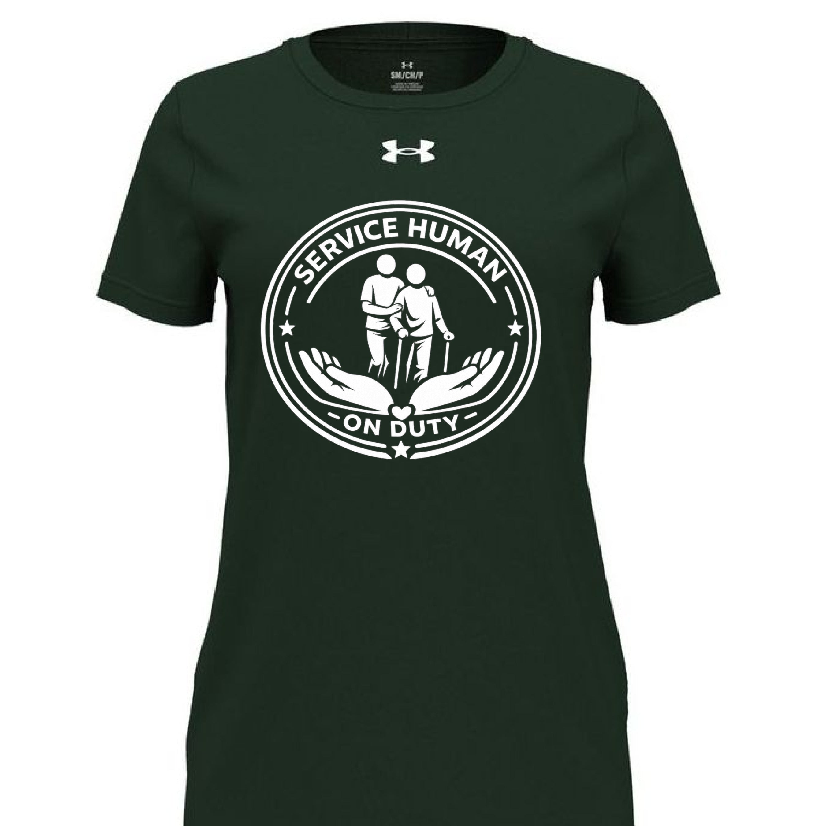 Forest Green/ White - FRONT