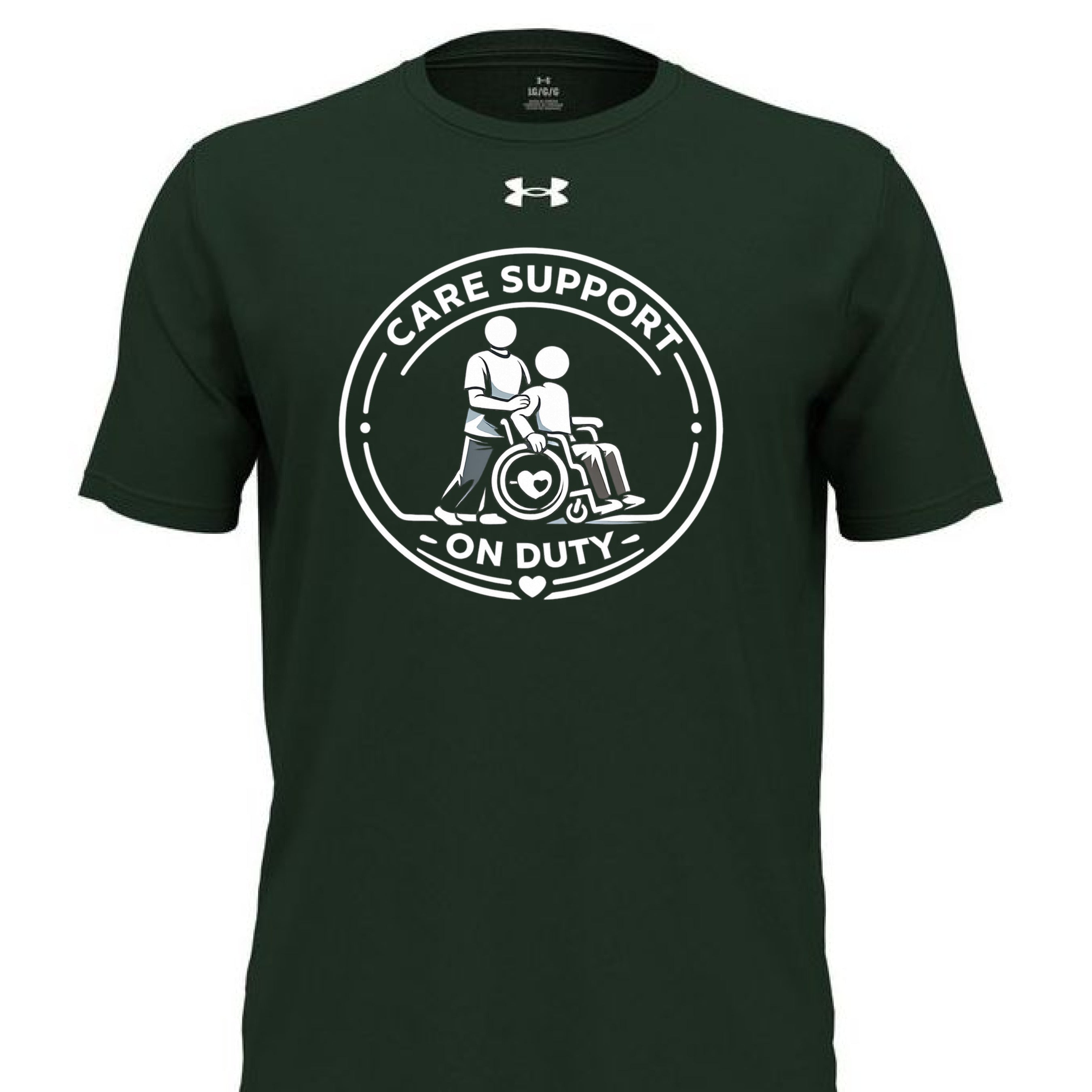 Forest Green/ White - FRONT