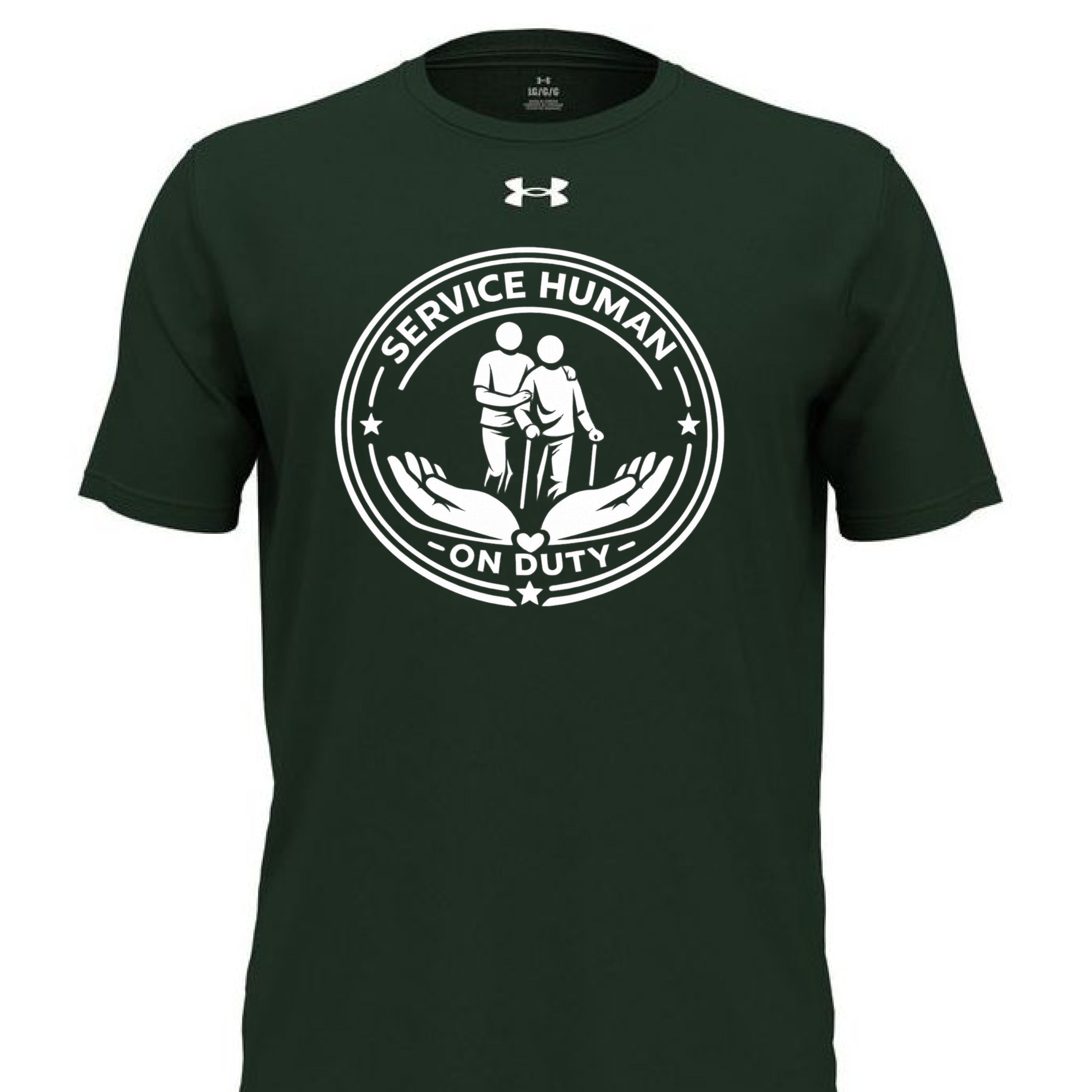 Forest Green/ White - FRONT