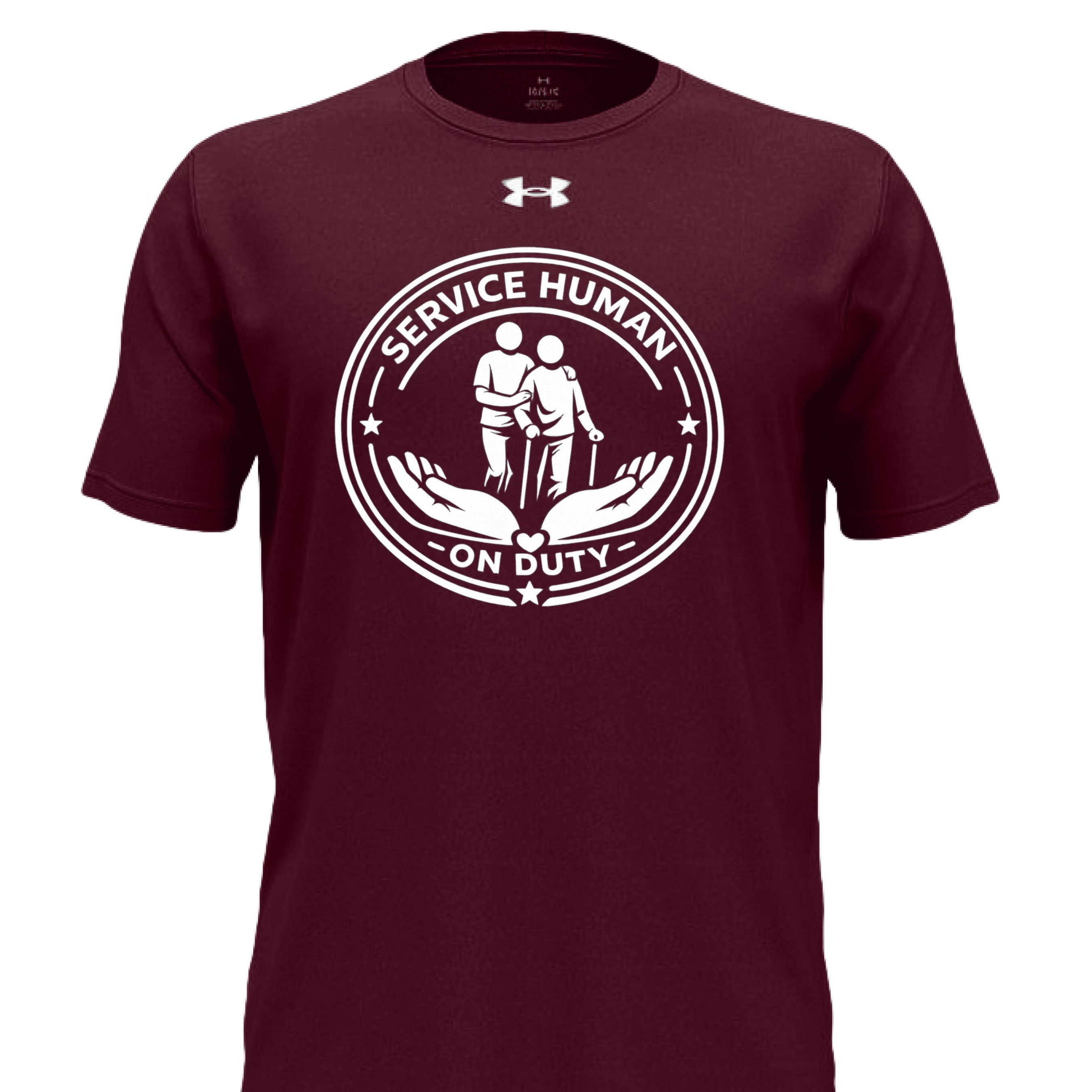Maroon/ White - FRONT