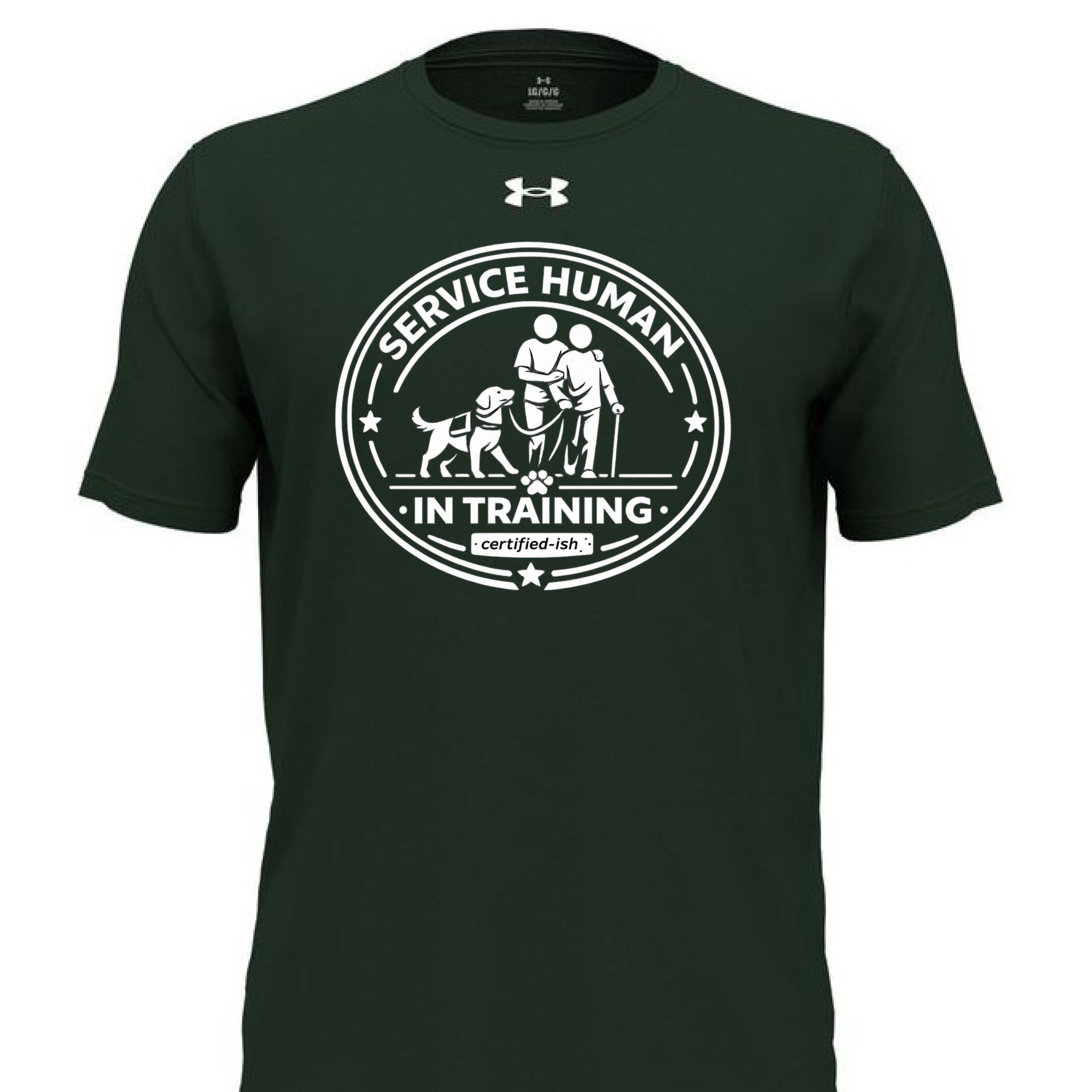 Forest Green/ White - FRONT