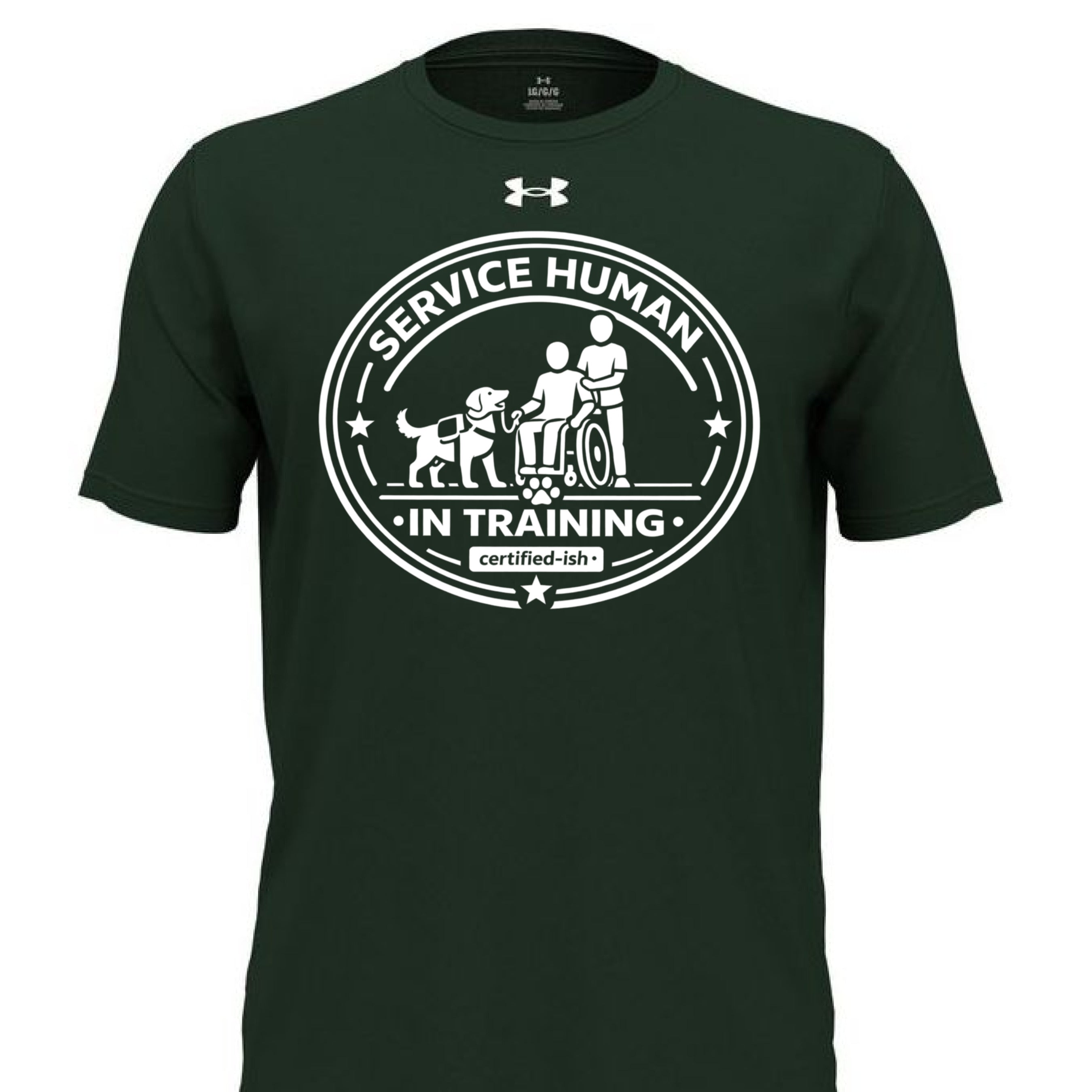 Forest Green/ White - FRONT