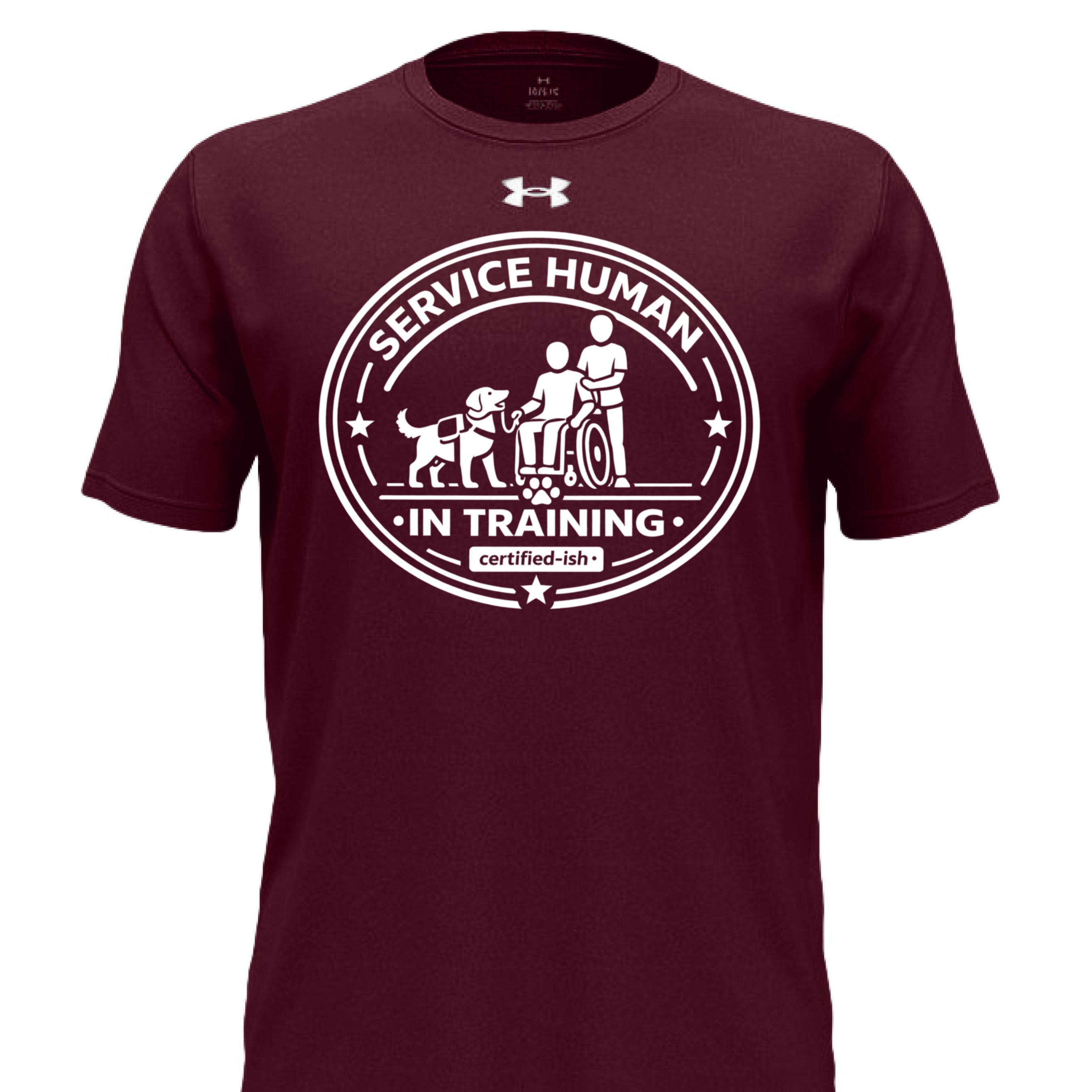 Maroon/ White - FRONT