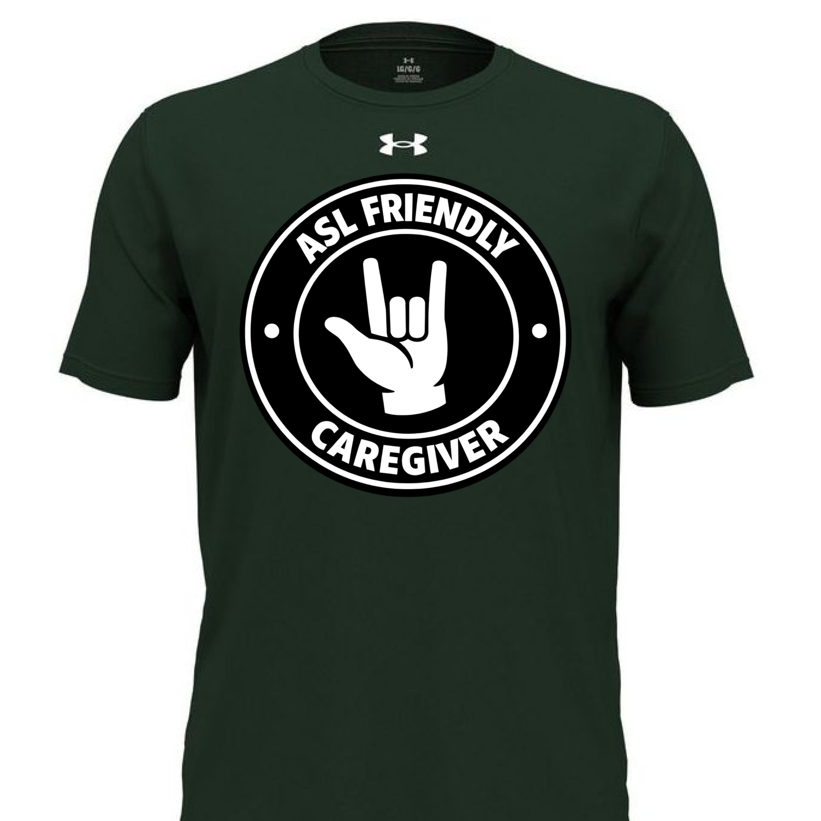 Forest Green/ White - FRONT