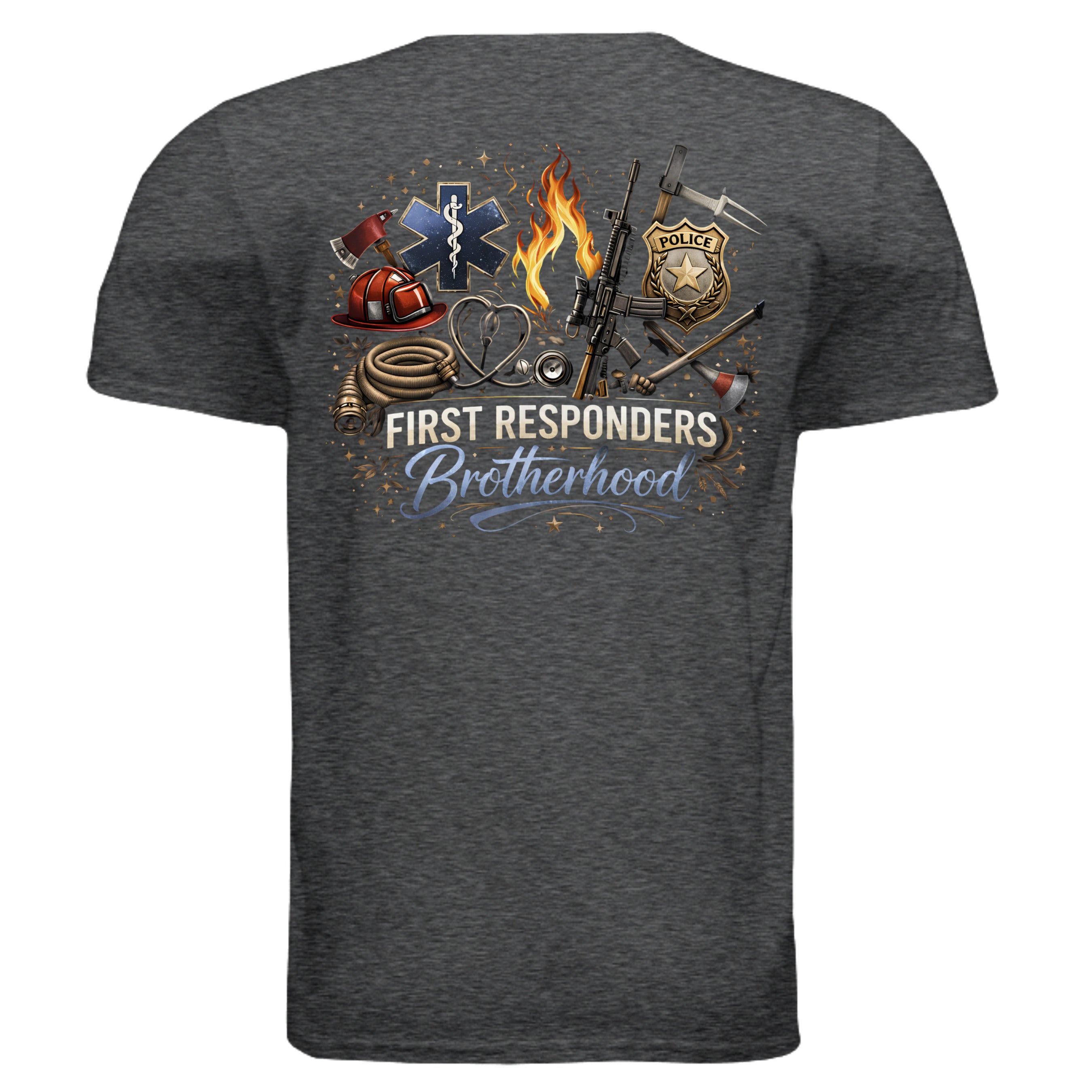 DARK HEATHER - G640 - BACK